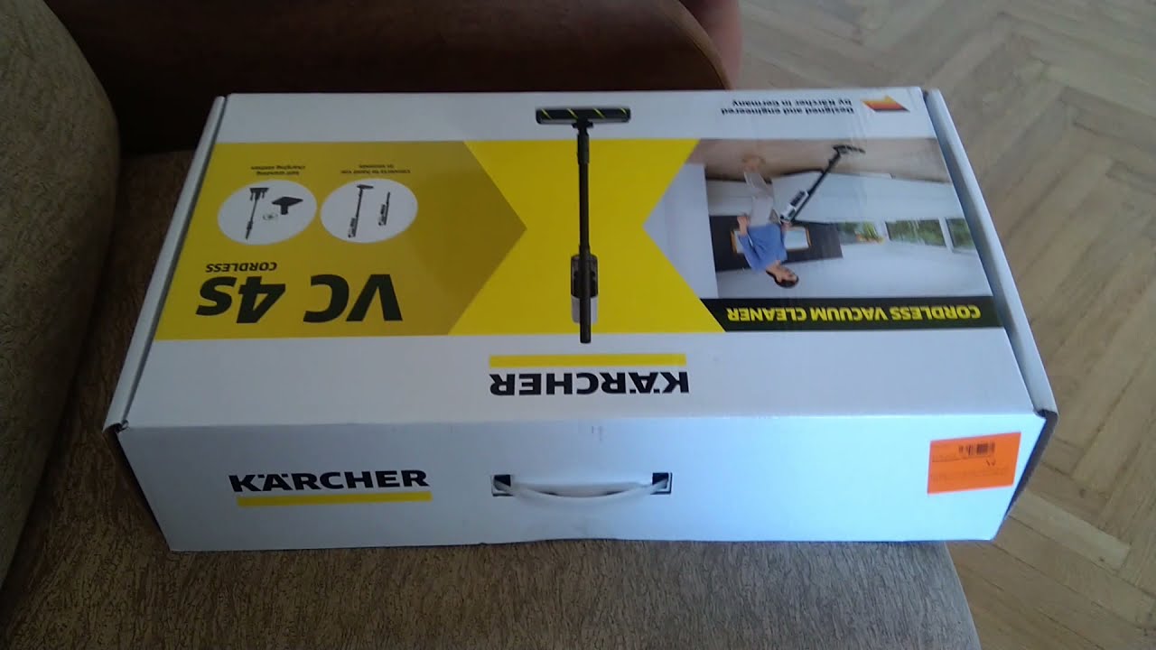 KARCHER РУЧНОЙ ПЫЛЕСОС VC 4s CORDLESS