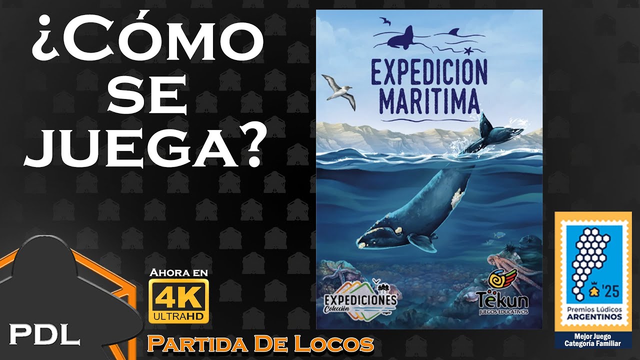 Expedición Marítima ¿cómo se juega? (4K)| Tekun | Ganador Premios Lúdicos Argentinos 2025 C.Familiar
