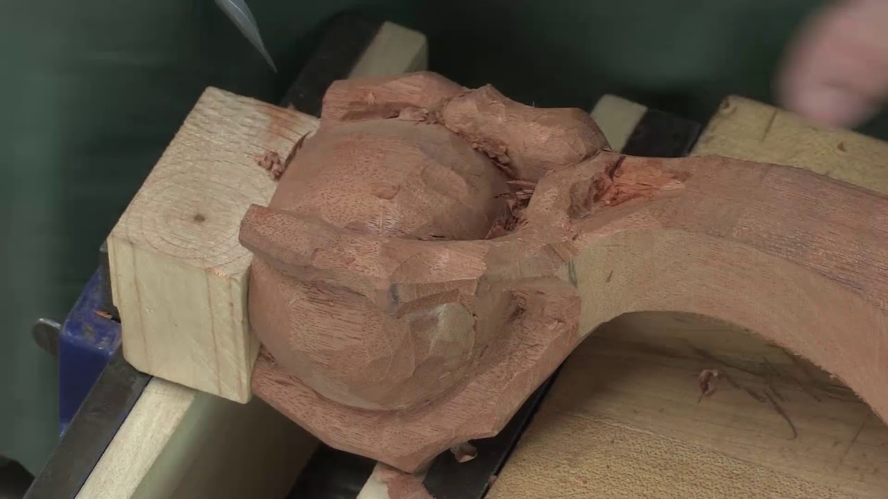 Carve a Ball & Claw Foot (Pared Down)