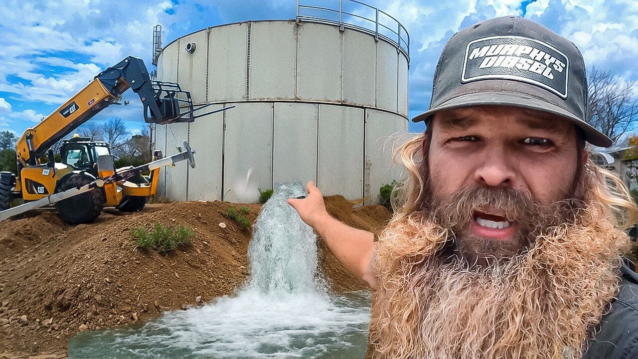 I Donated $15,000 Just To Recover This 120,000 Gallon Fire Tank🔥