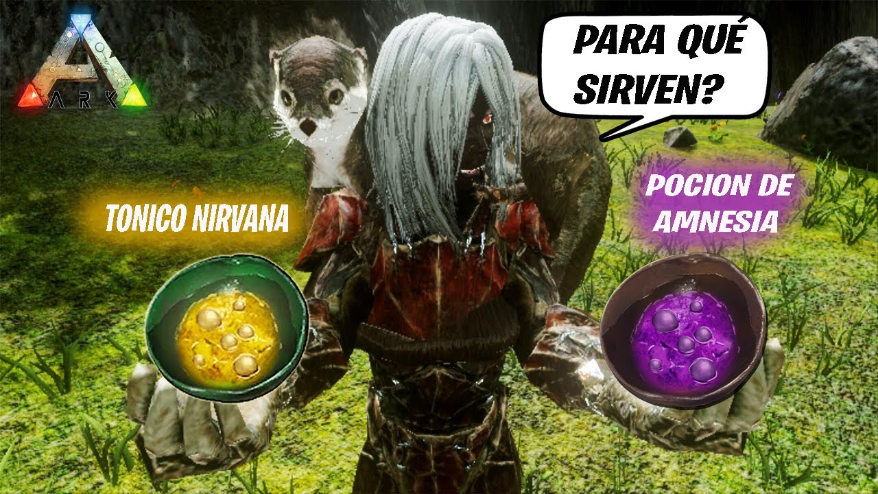 POCION DE AMNECIA y TONICO NIRVANA, para que sirven?, Ark mobile