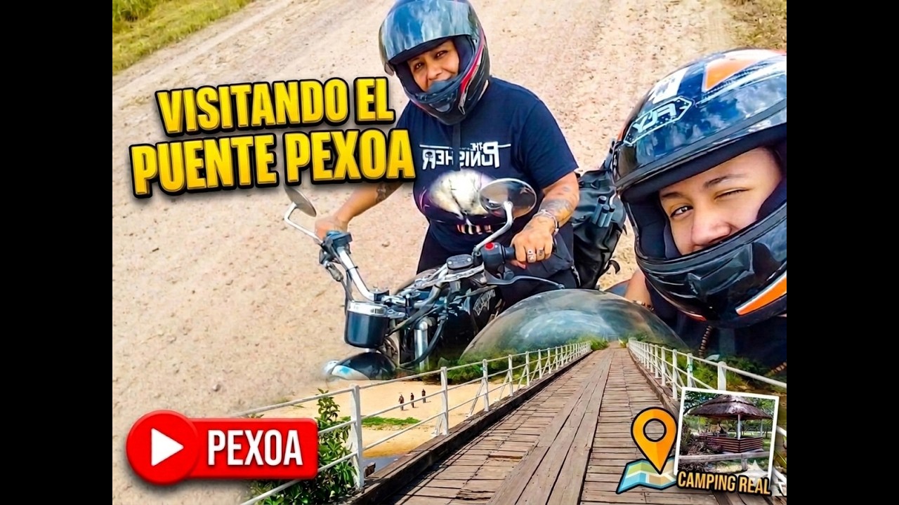 Visitando el Puente Pexoa y el Camping (Corrientes) 🏍️🔥