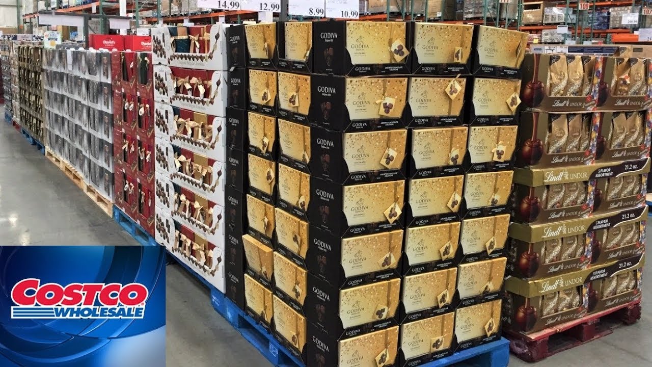 COSTCO CHRISTMAS GIFTS GIFT IDEAS CHOCOLATE - SHOP WITH ME SHOPPING STORE WALK THROUGH 4K