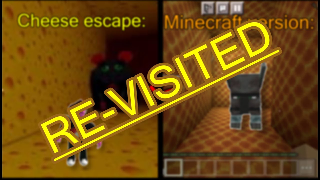 The Original Minecraft Cheese Escape map, 1 YEAR LATER!!! (Revisited)