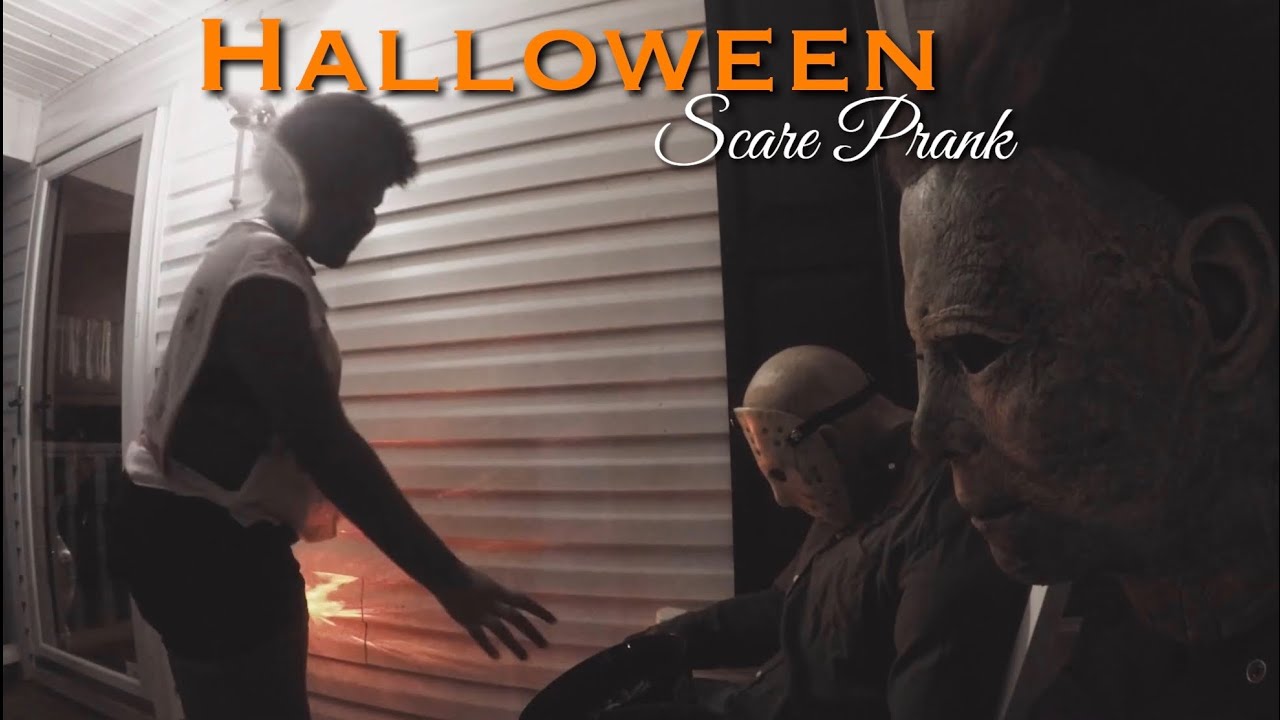 Halloween Scare Prank 2018 - Michael Myers Versus Jason Voorhees