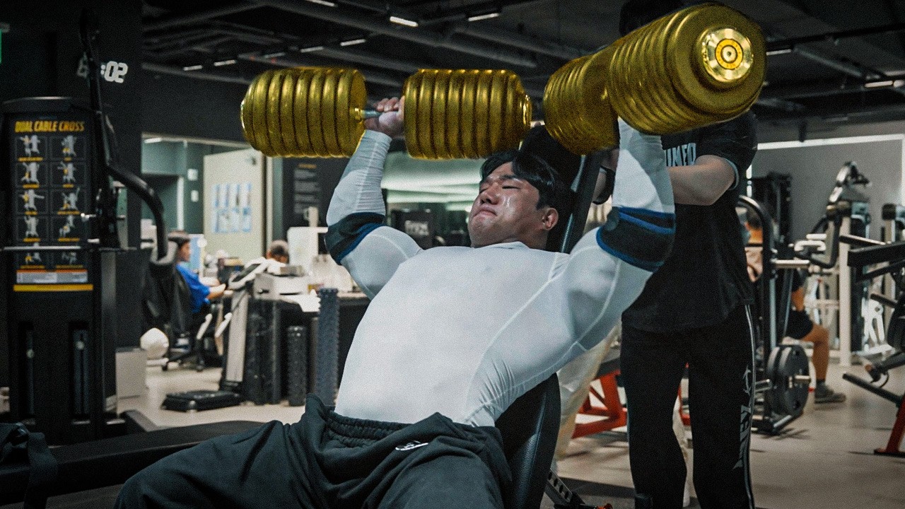 80KG 숄더프레스 , 아스날 숄더 6장 프레스 데이