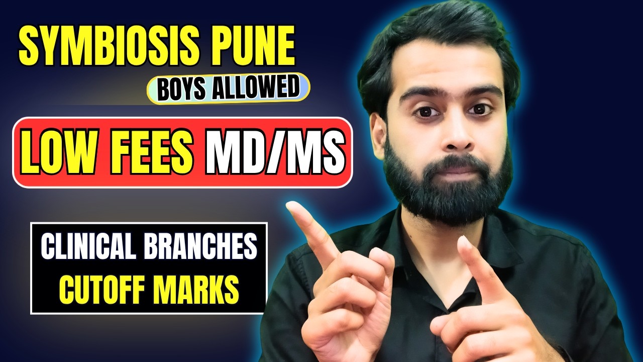 Symbiosis Pune MD/MS 2026 | Low Fees, Cutoffs, Stipend & Bond