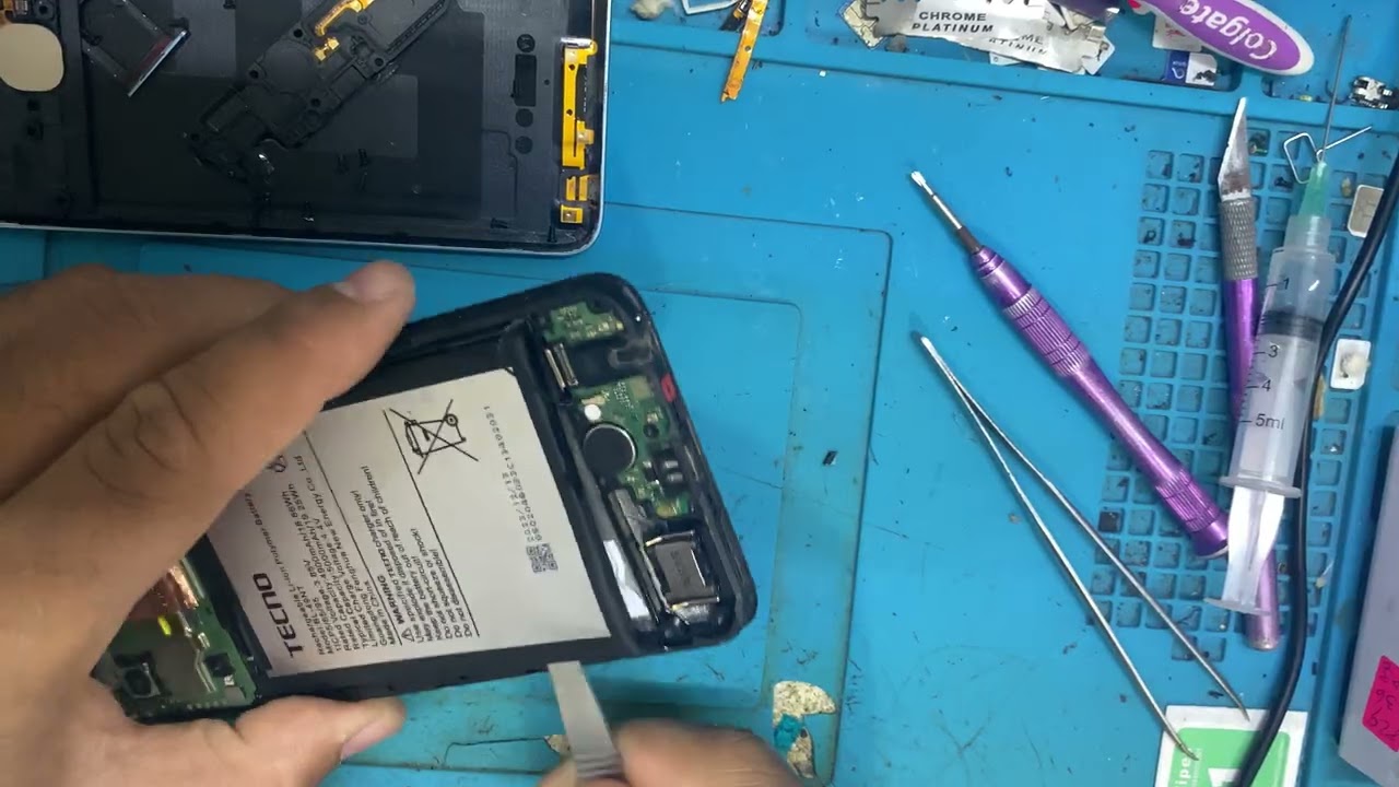 Tecno Pop 7 cambiar Batería destapar tecno dissamble cambiar pantalla 