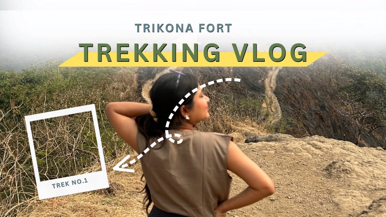 Trikona Fort 🏞️🔥 | First Trek Experience & Epic Views 😍||Akarshi gupta||#youtube #trending #love#fyp