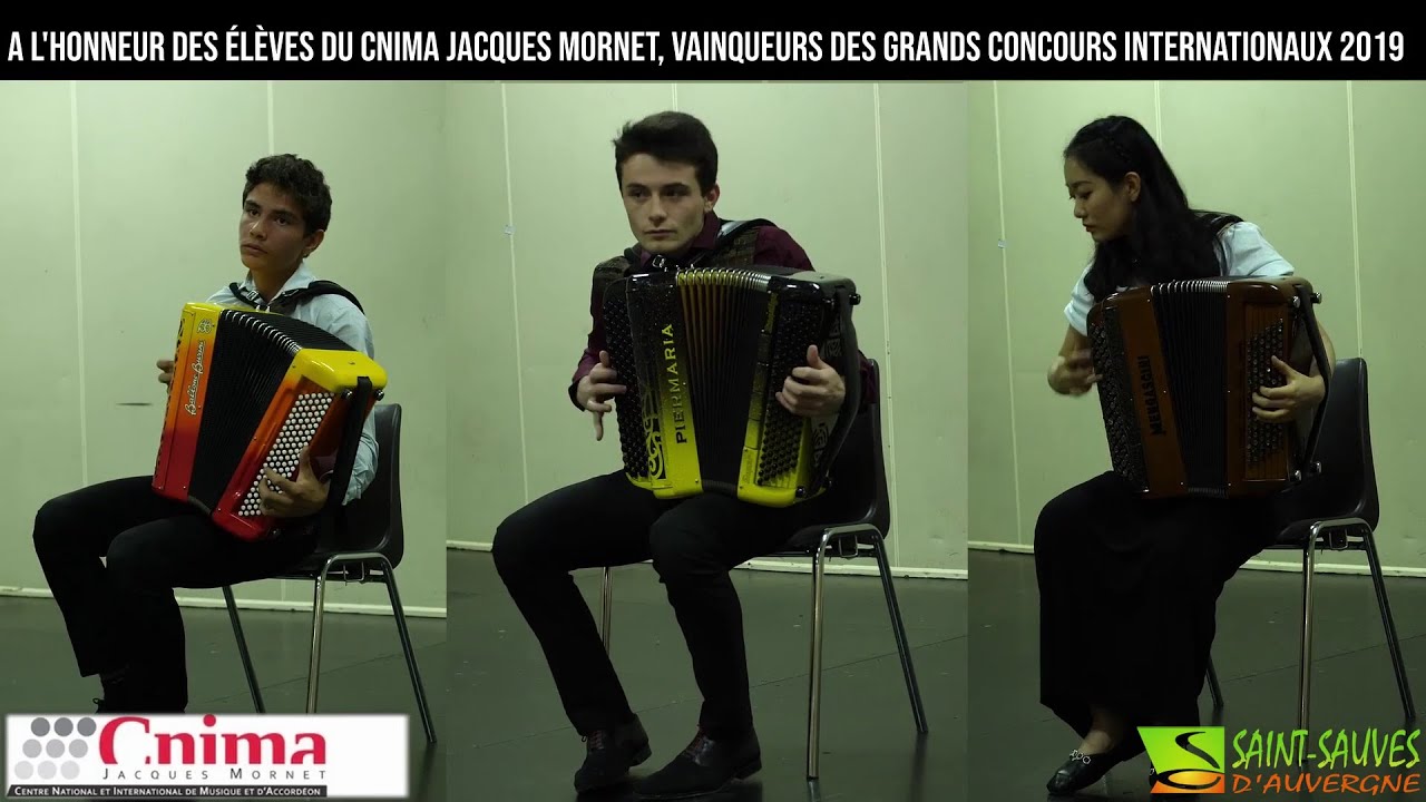 Élèves du CNIMA Jacques MORNET (Saint Sauves) vainqueurs des grands concours internationaux 2019