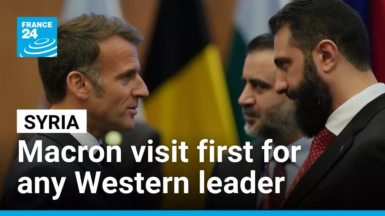 Syria expecting Macron visit in first for Western head-of-state since Assad &bull; FRANCE 24 English