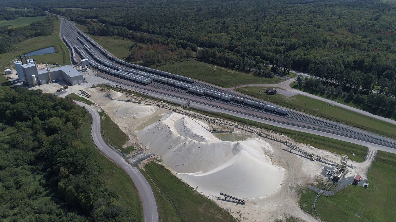Goose Landing Frac Sand mine, Alma Center WI