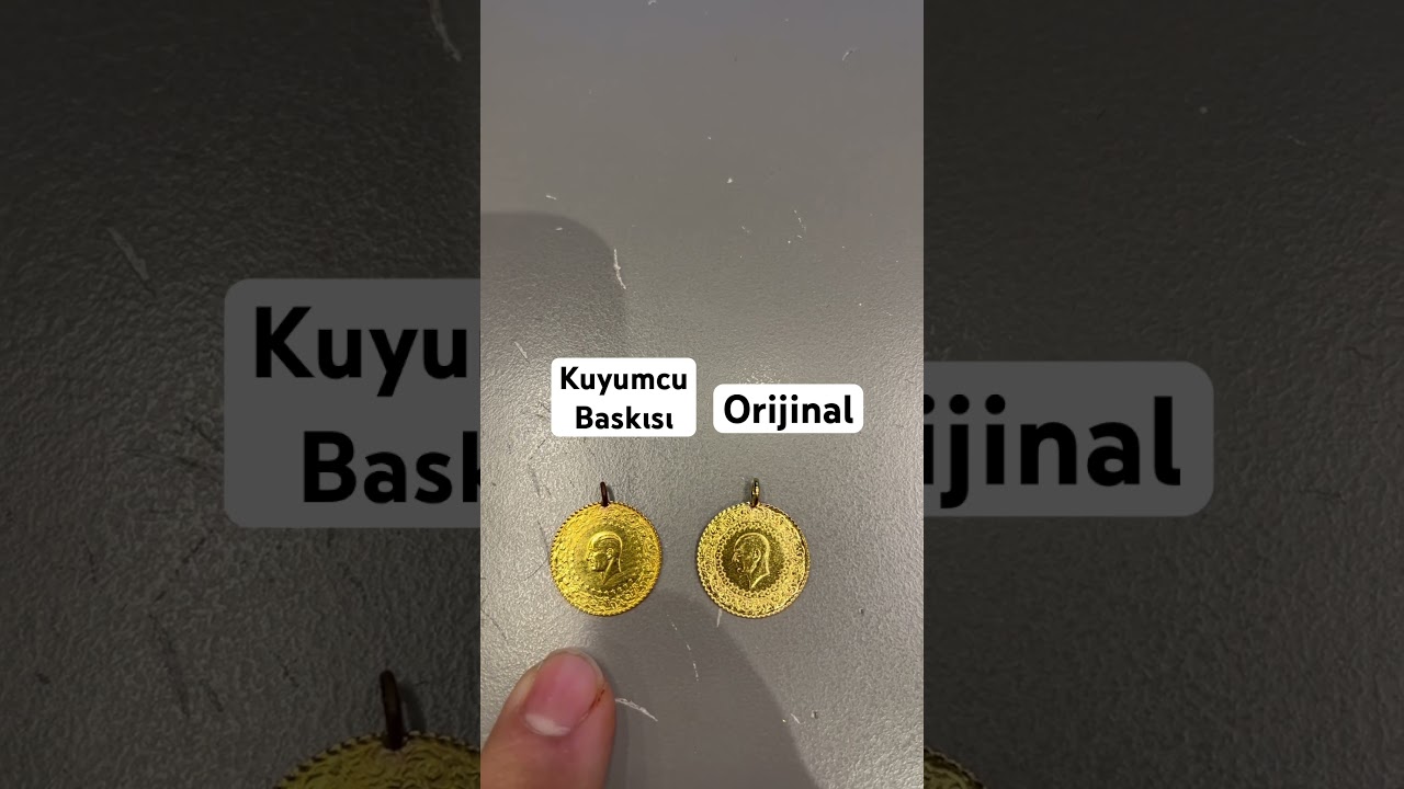 &Ccedil;eyrek altın kuyumcu baskısı(2.Baskı) Orijinal baskı arasındaki farklar? Neye dikkat etmeliyiz?