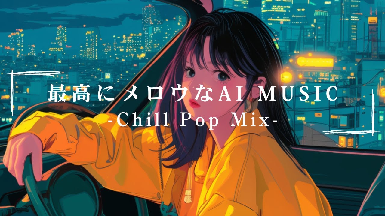 【邦楽Playlist】夜のドライブで聴きたい邦楽 Chill Pop × Lo-fi｜エモい東京ナイトBGM