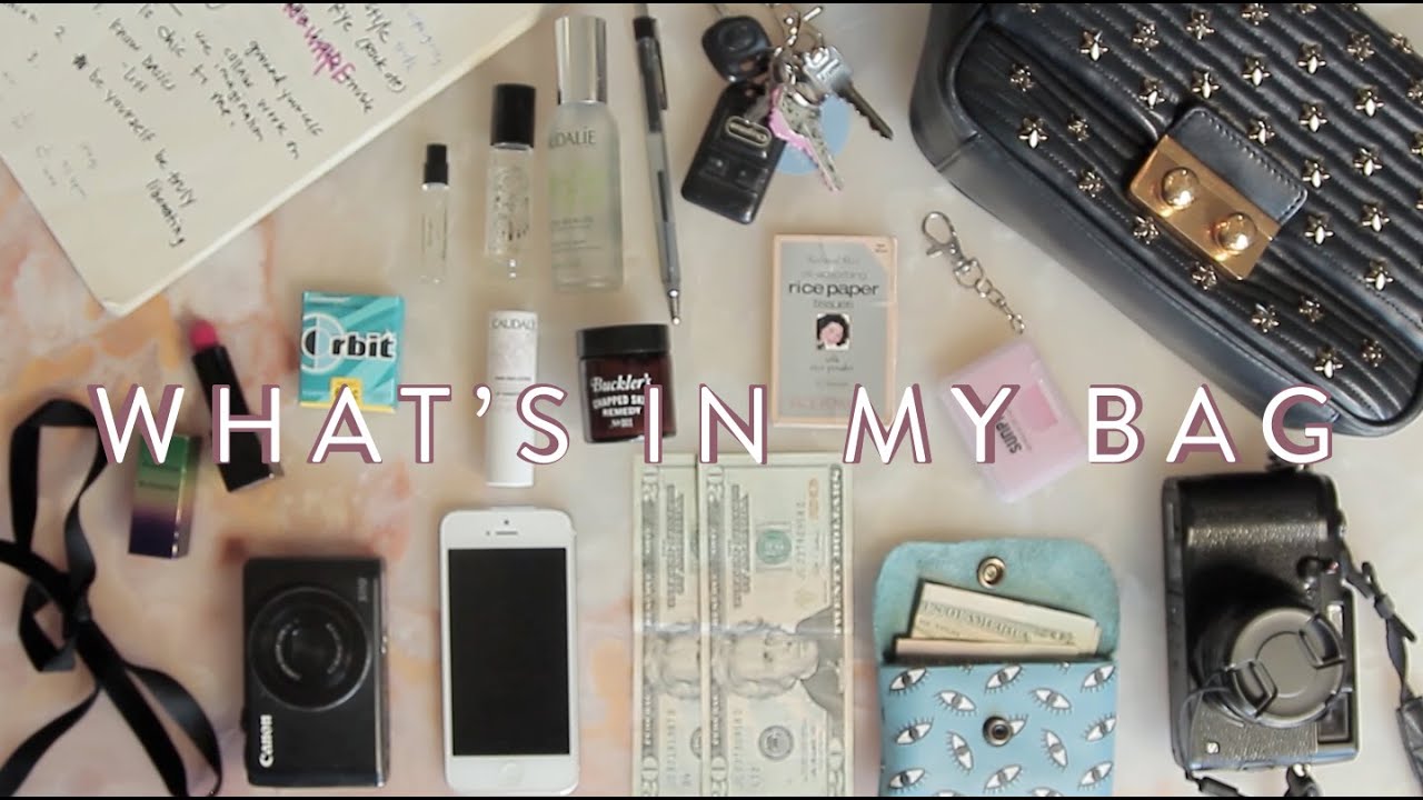 WHAT'S IN MY BAG / That's Chic