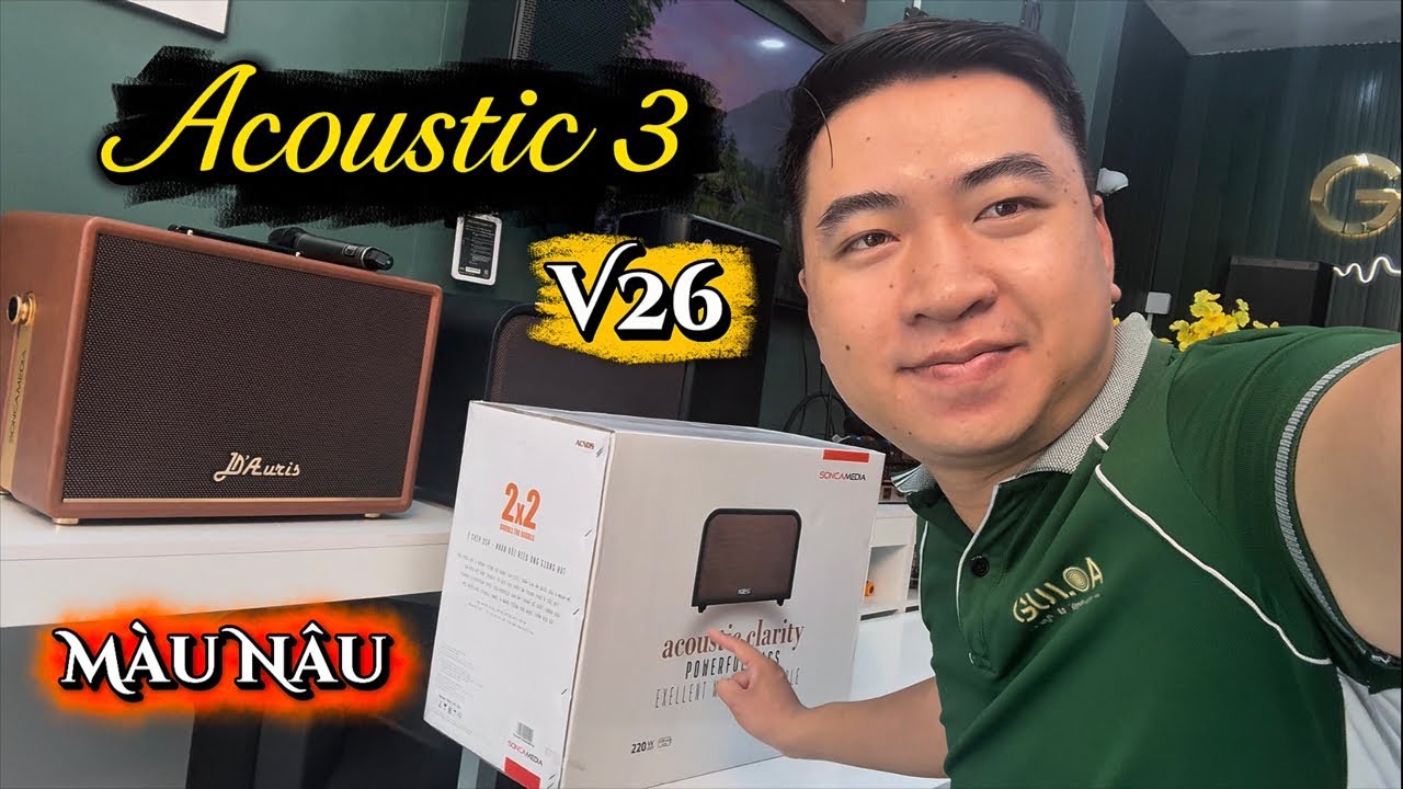 [ Gu Loa ] khui loa Acnos Acoustic 3 năm 2026 #guloa