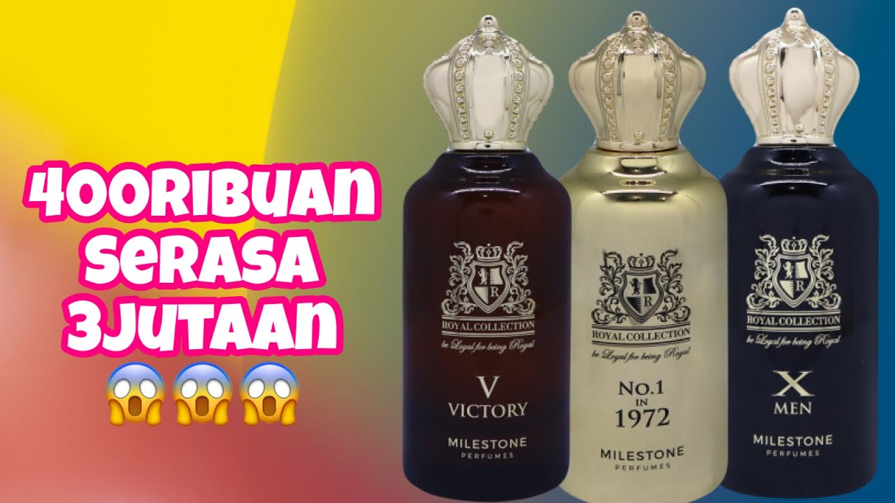 Versi Mentok Emper! Royal Collection Series😍 Parfum Kualitas Tinggi with Affordable Price 💰💯🔥