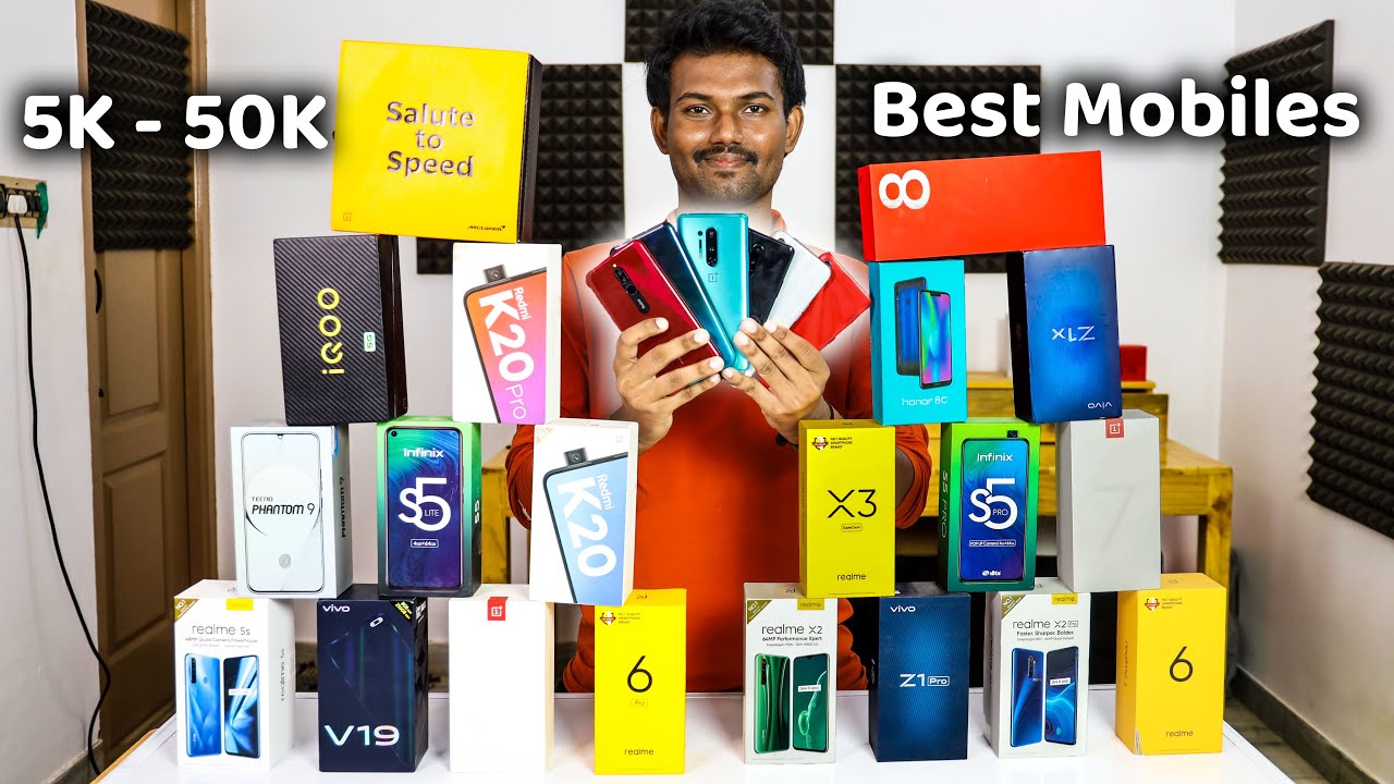 எந்த விலையில் என்ன மொபைல் வாங்கலாம்! 🤳 | Which is Best Mobile Under 5K to 50K Explained | TechBoss