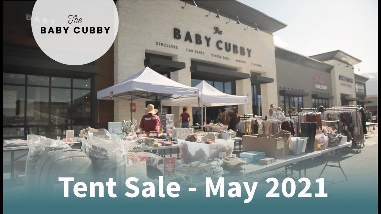 Tent Sale - May 2021 | The Baby Cubby