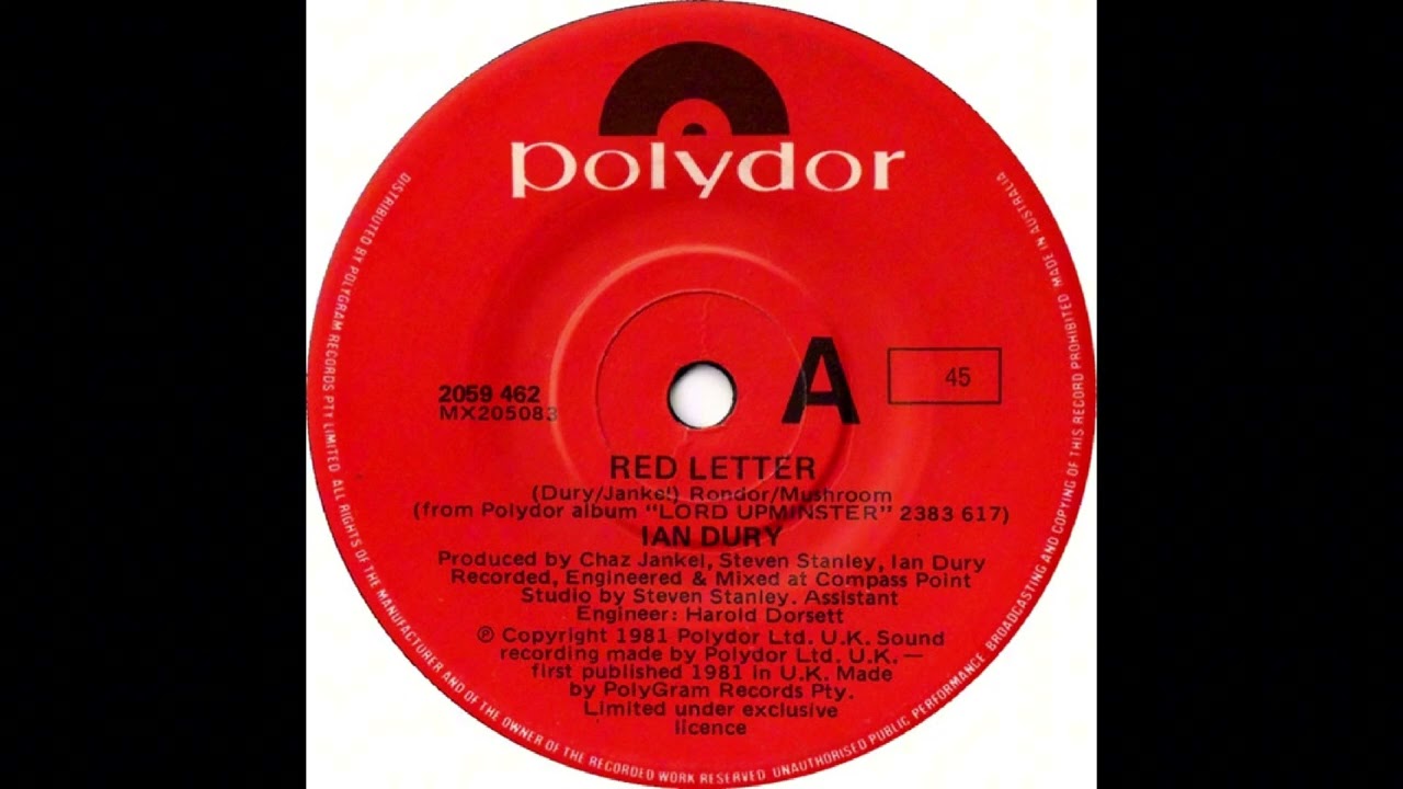 POLYDOR - RED LETTER VERSION - 1981
