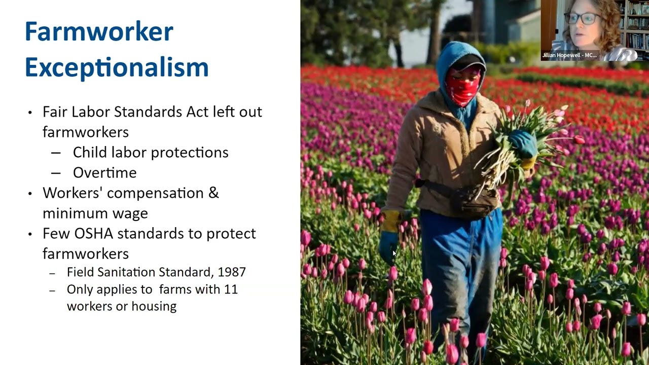 Agricultural Worker Health 102: Supporting Agricultural Worker Health