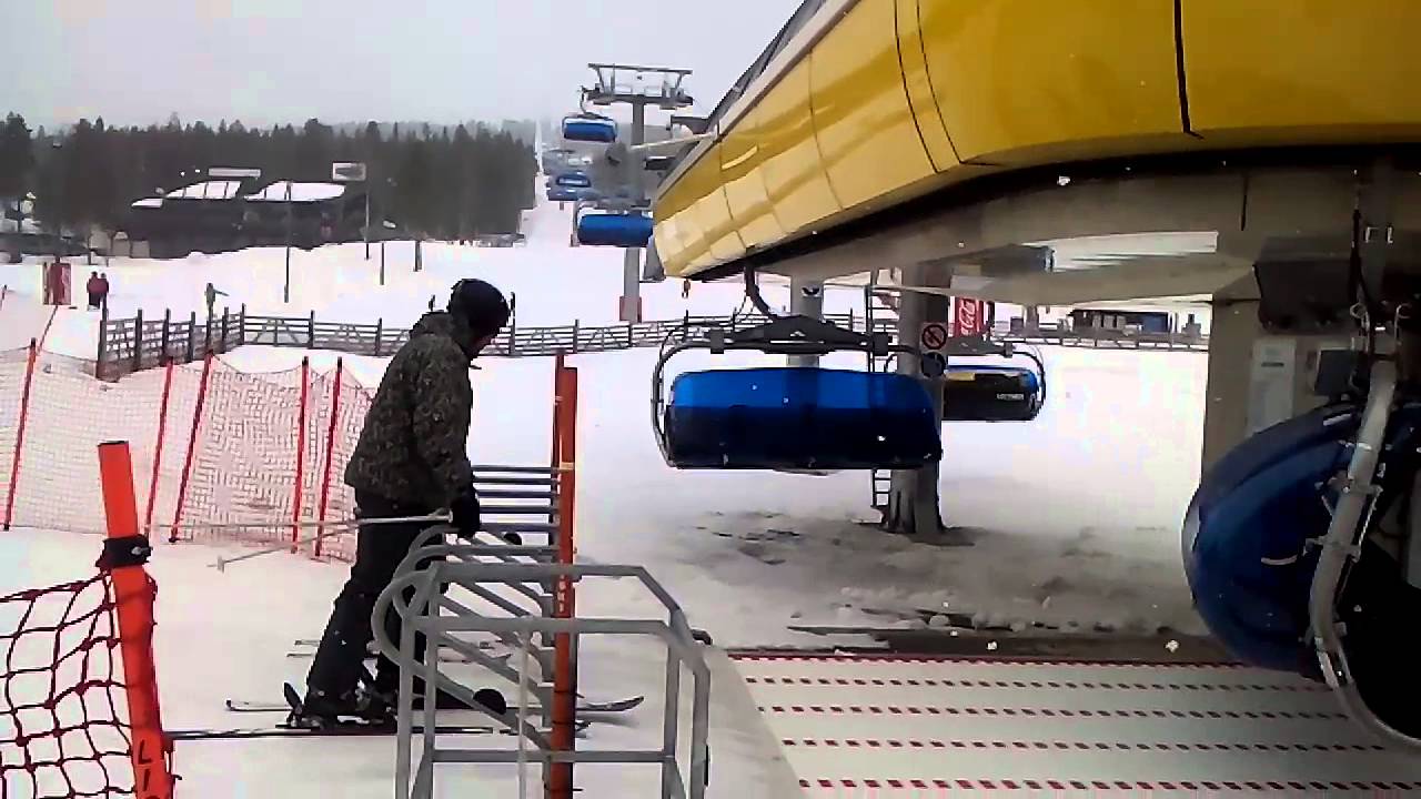 Levi tuolihissi etelärinne.