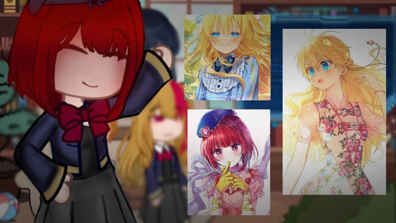 oshi no ko react to kana arima as athanasia from who made me a princess//requested//
