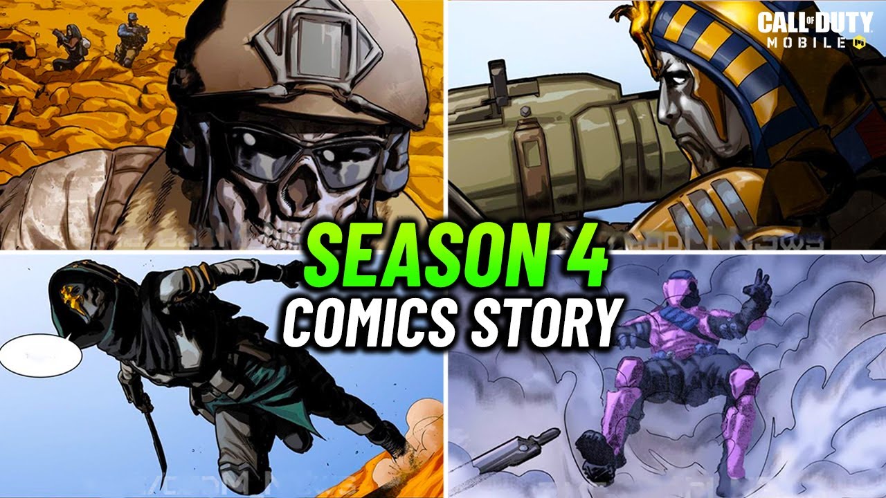 Season 4 Complete Comics Story Codm | Phantom vs Foxtrot | Cod Mobile Wild Dogs 2022
