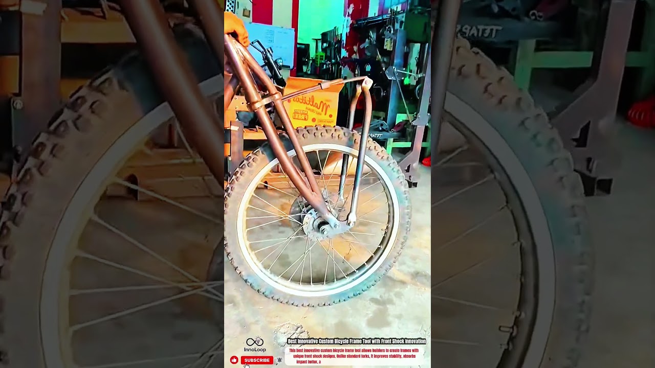 Best Innovative Custom Bicycle Frame Tool with Front Shock Innovation