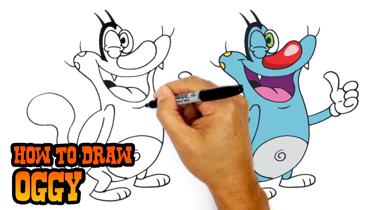 How to Draw Oggy | Beginner Drawing Tutorial (Step-by-Step)
