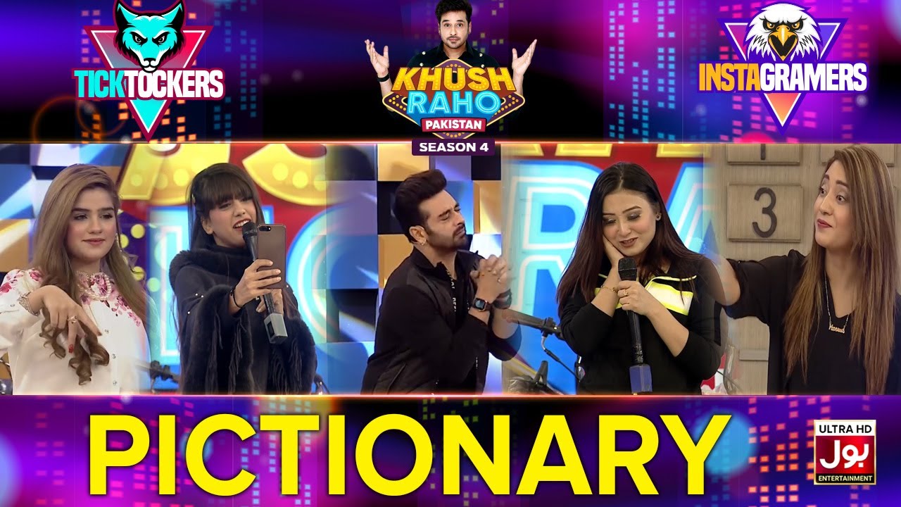 Pictionary | Khush Raho Pakistan Season 4 | Instagramers Vs Tick Tockers | Faysal Quraishi