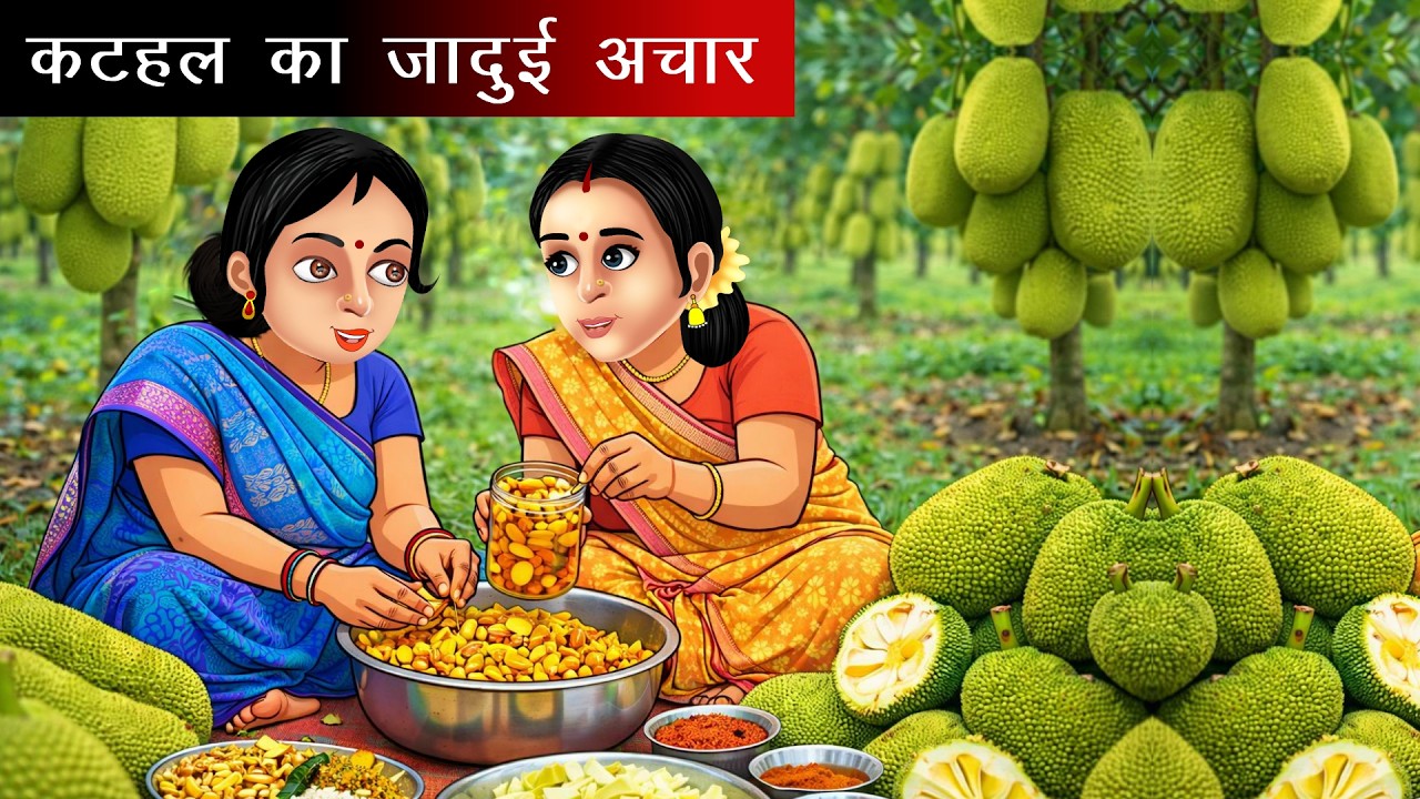 कटहल का जादुई अचार | Jadui Achar | Hindi Kahani | Moral Stories | Bedtime Stories | Kahaniya | Story