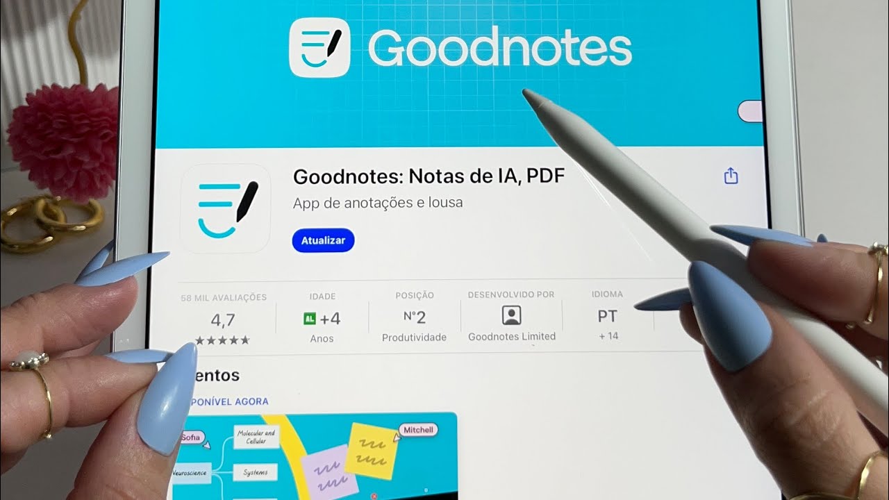 Goodnotes 6 Atualizado para iPad [Tutorial Completo para Iniciantes] #plannerdigital #cadernodigital