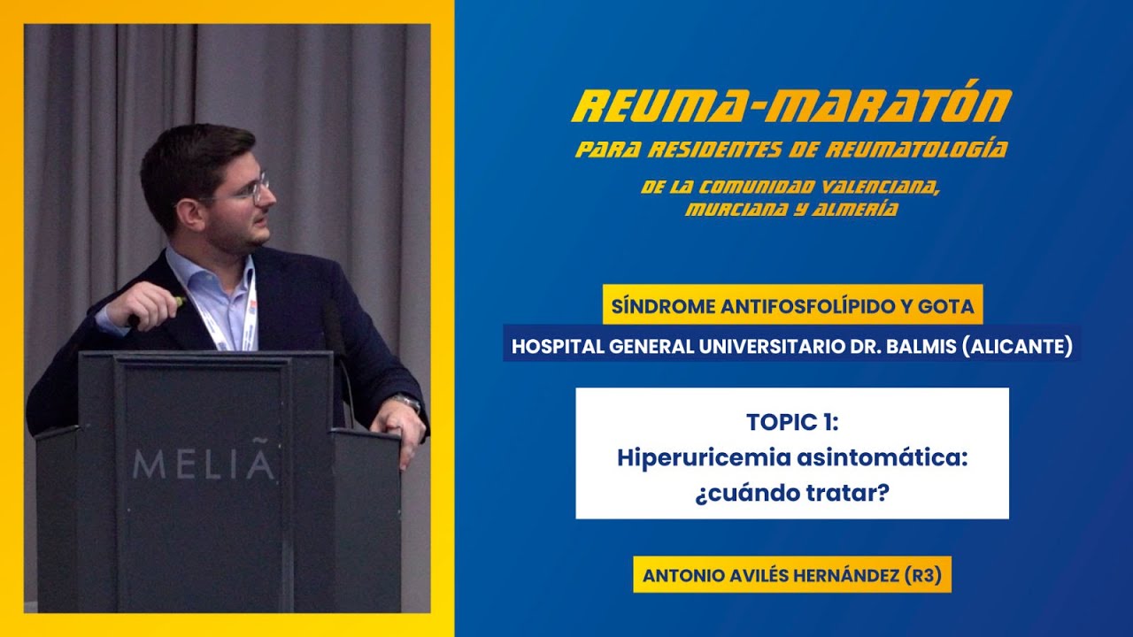 TOPIC 1: Hiperuricemia asintomática: ¿cuándo tratar?