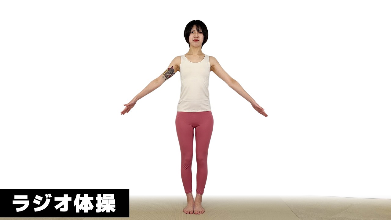 【ラジオ体操 96人目】水谷梨明日 4K 60f【体操/Gymnastics Part96：Yumi Aikawa】