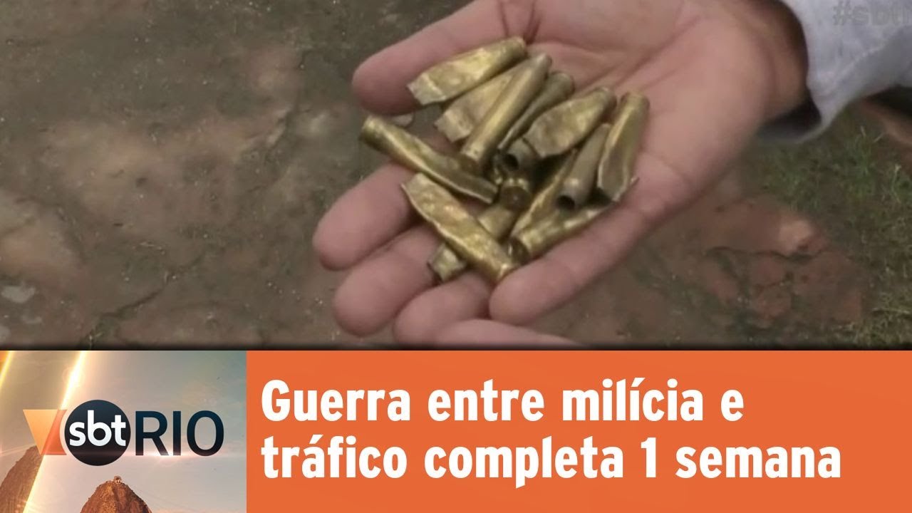 Guerra entre milícia e tráfico completa uma semana