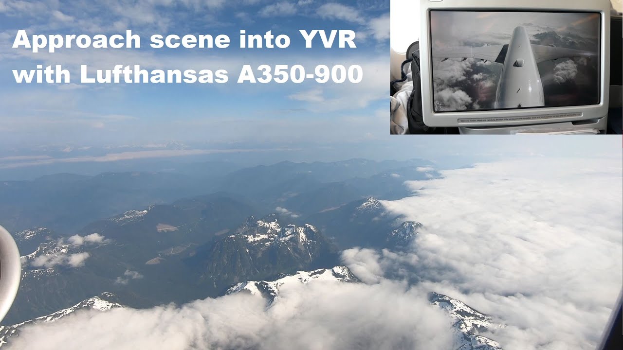 Lufthansa 2-in-1 Video - Business Class Flight – Munich to Vancouver with a brand-new A350! (4K)