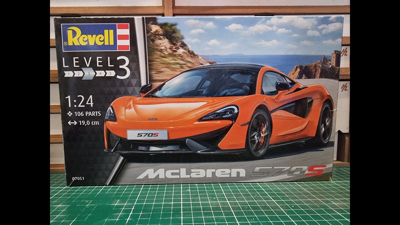revell 1 24 scale mclaren 570S