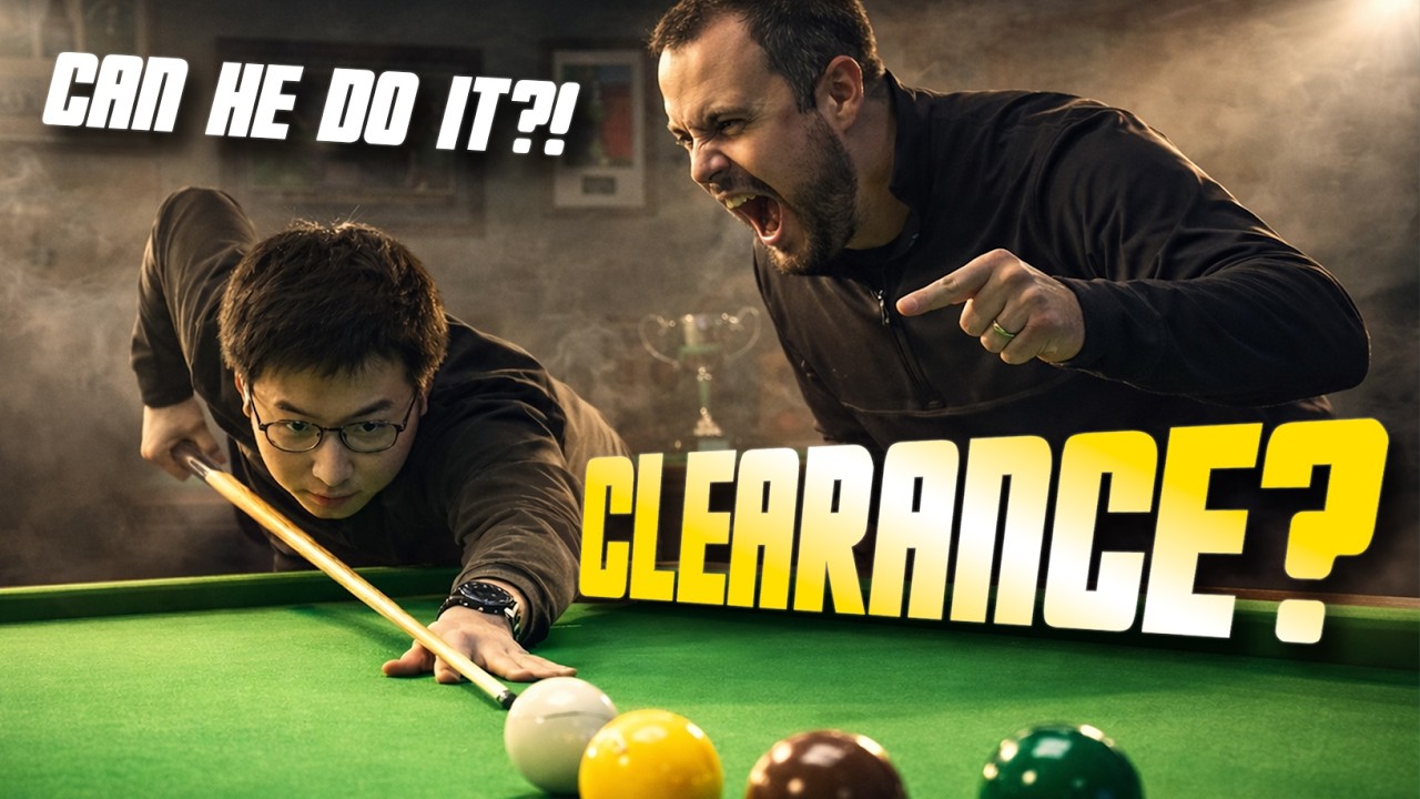 Top Secrets To Clearing The Colours In Snooker (Student Coaching)