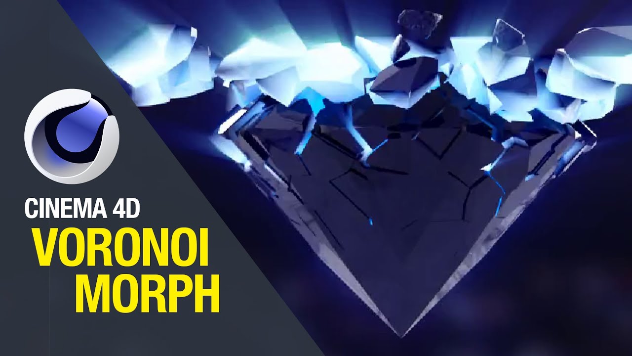Учебные пособия по морфингу объектов Cinema 4D с использованием эффекта Вороного и эффекторов