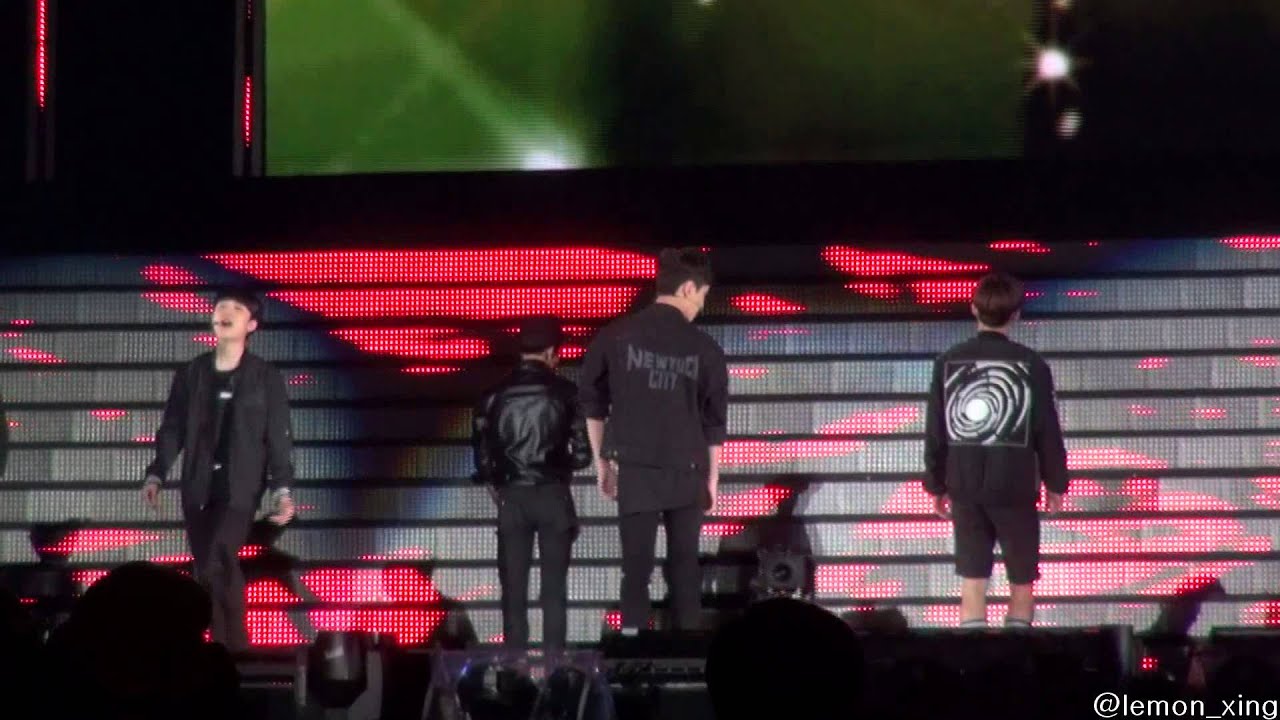 150523 드림콘서트 EXO 으르렁(Lay focus)