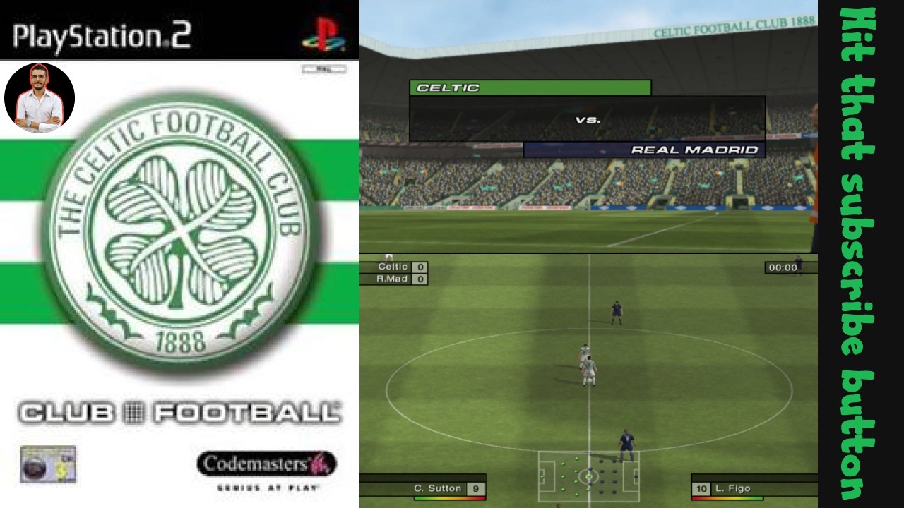Celtic FC Club Football PlayStation 2 (PS2) &ndash; Полный обзор игрового процесса и ретро-игры