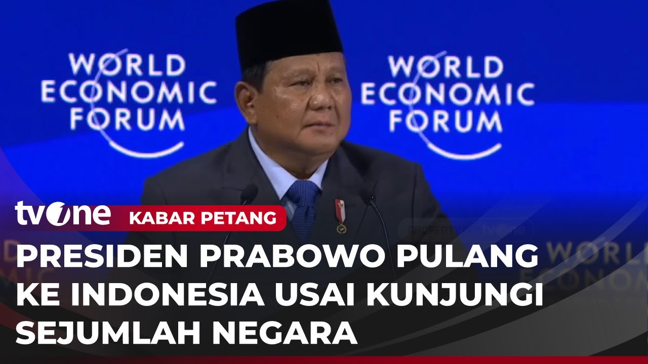 Sejumlah Agenda Lawatan Presiden Prabowo ke Sejumlah Negara | Kabar Petang