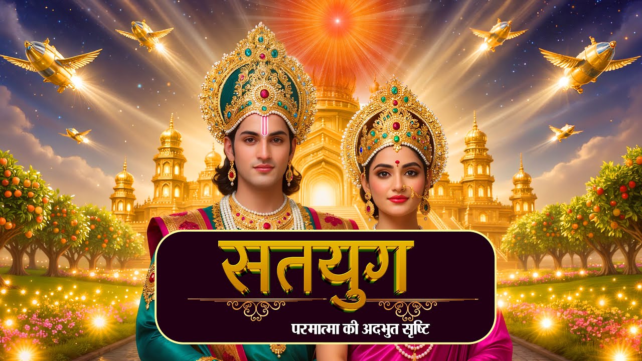 Satya yuga Story in Hindi // सतयुग की कहानी // परमात्मा की अदभुत सृष्टि #brahmakumaris #satyayuga