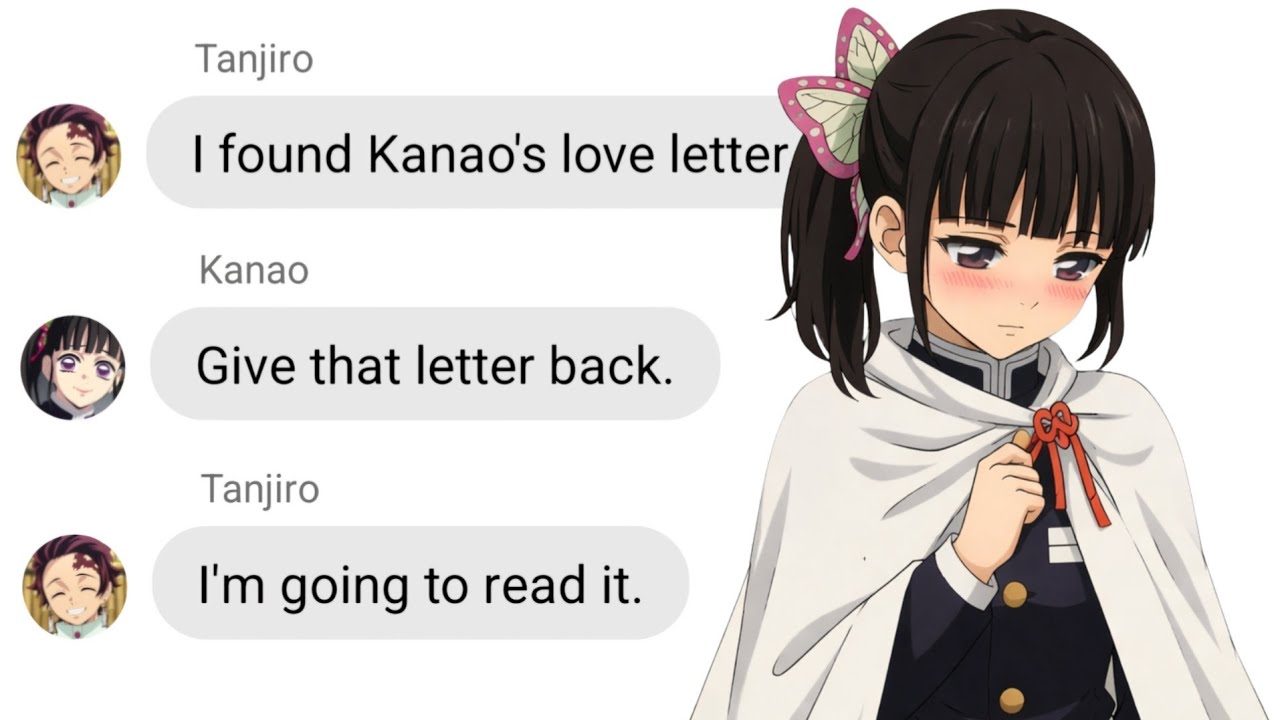 If Tanjiro Found Kanao's Love Letter