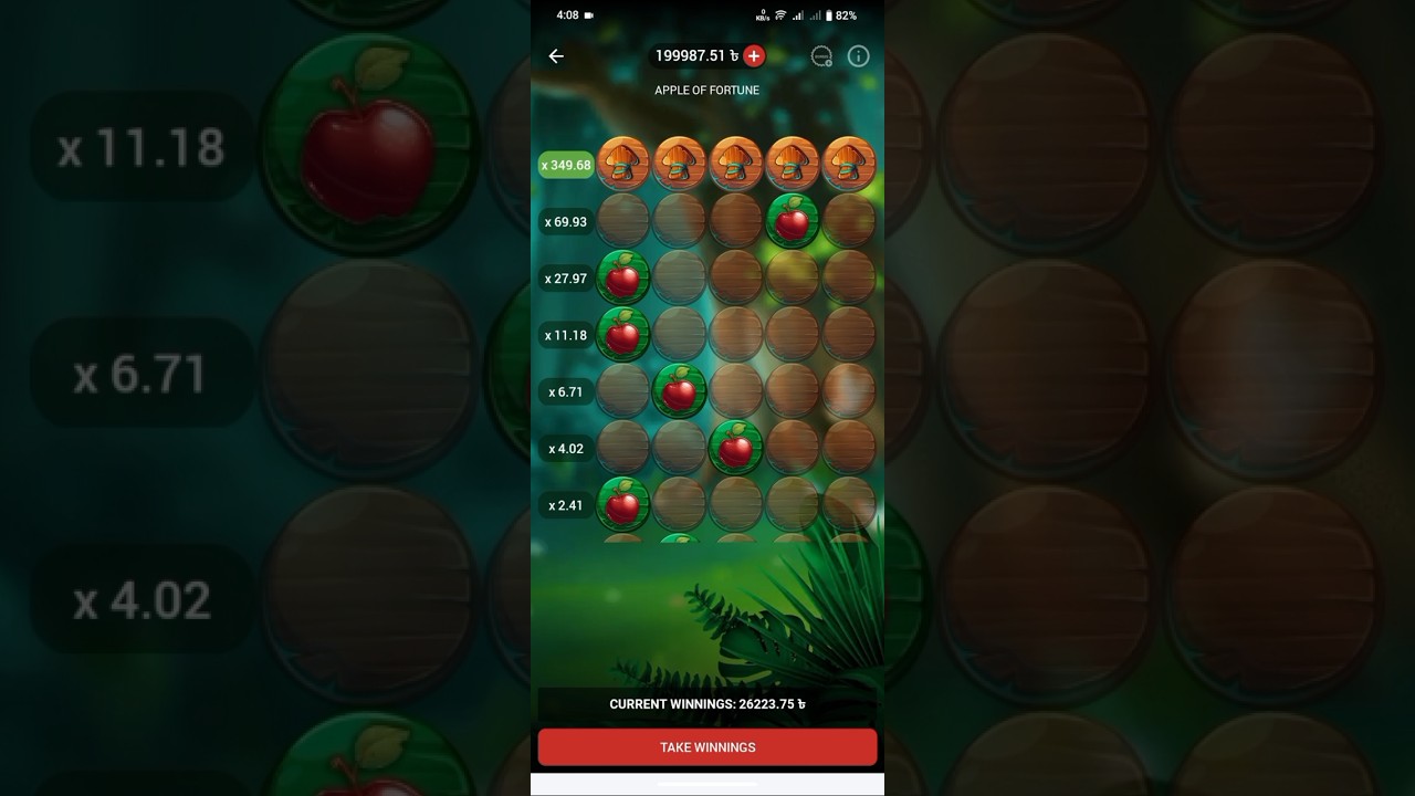 Apple of fortune..69X Win 🤑🤑🤑🤑🤑Megapari Promo code : AB77 ✅ #viralshorts #appleoffortune #megapari