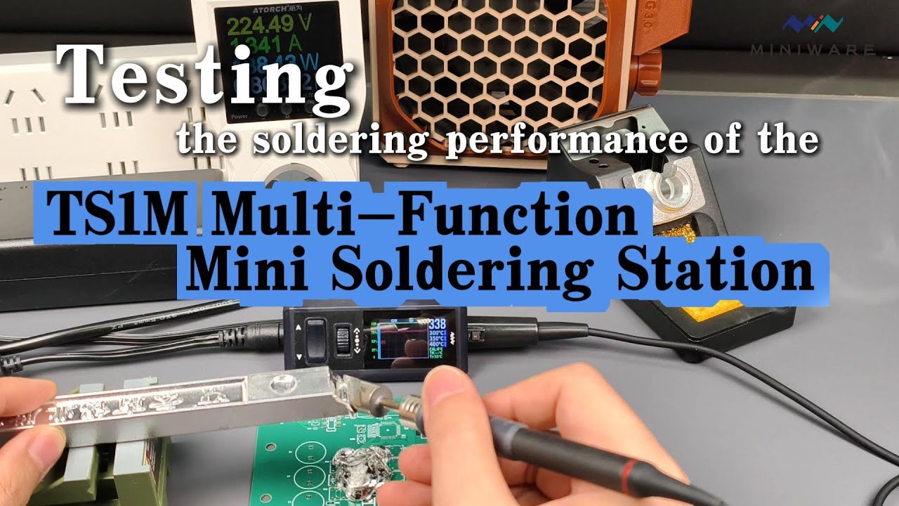 Size vs. Power: Testing the LIMITS of the TS1M Multi-Function Mini Soldering Station
