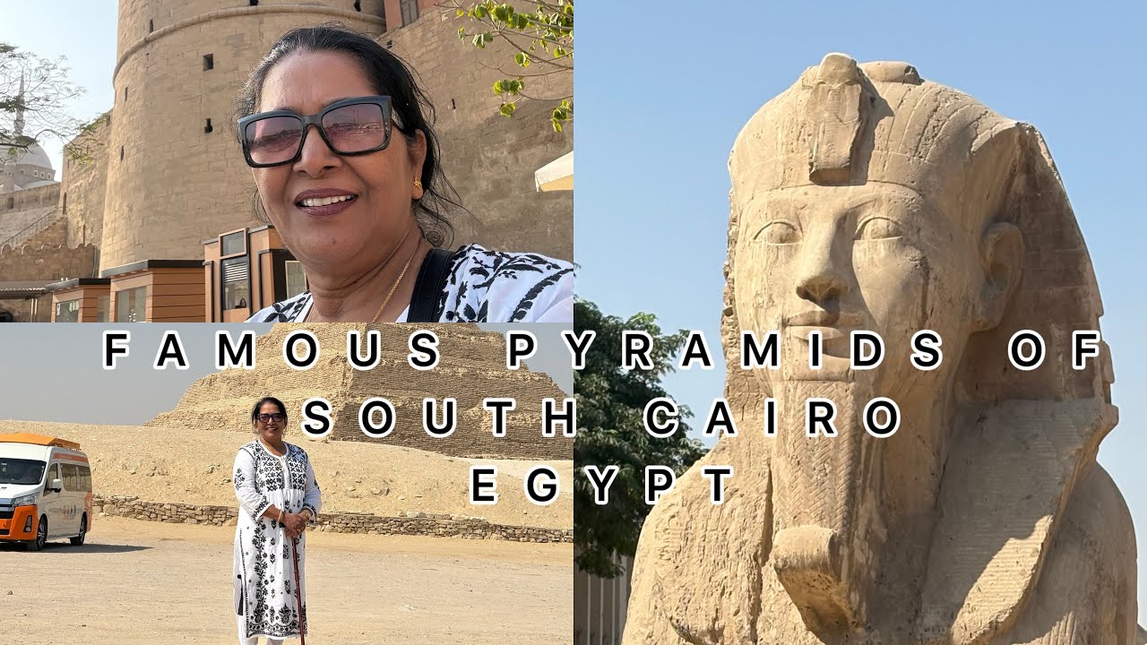 || FAMOUS PYRAMIDS OF SOUTH CAIRO - EGYPT || #steppyramid  #pyramid  #cairo #famous #mustwatch 