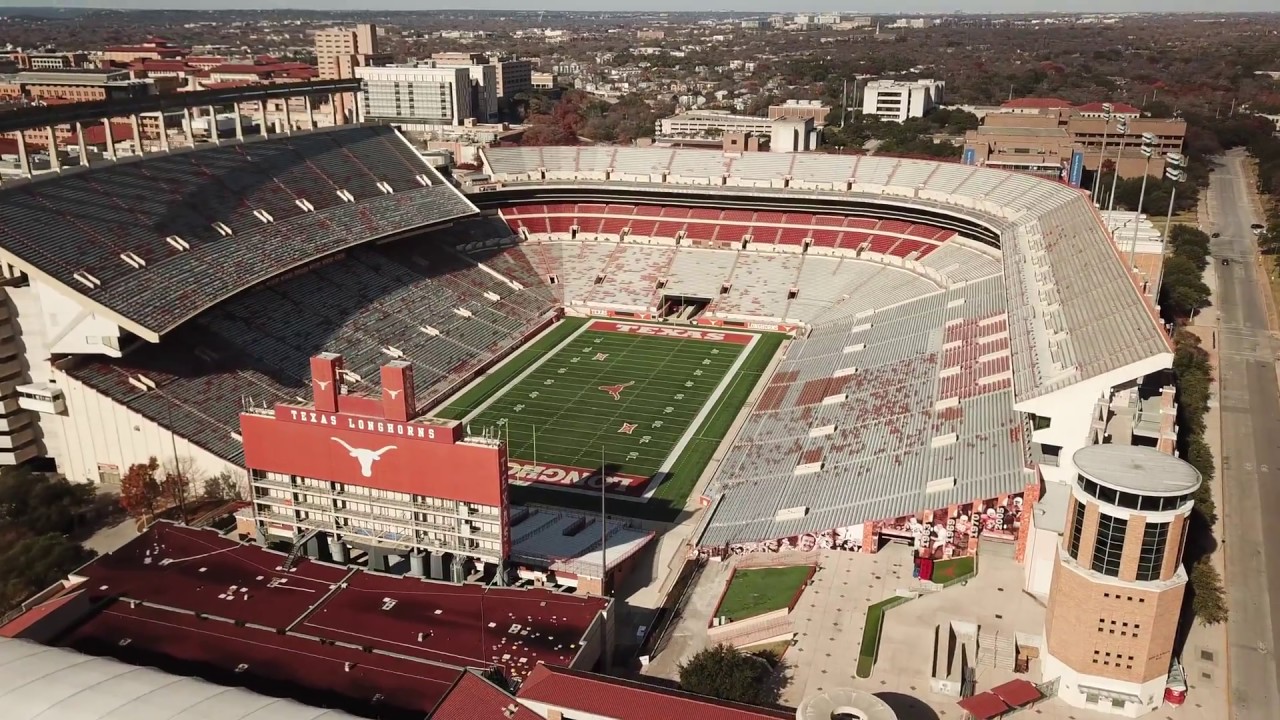 Austin Texas By Drone | University of Texas 4K