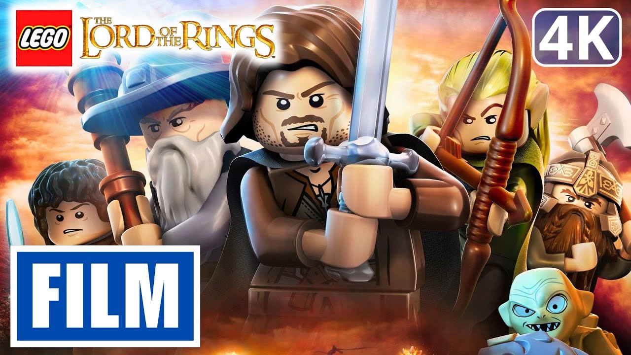 LEGO Il Signore degli Anelli Film ITA - Game Movie [4K ULTRA HD] - Tutti i Filmati e Cutscenes